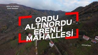 ORDU ALTINORDU ERENLİ MAHALLESİ DRON MANZARASI