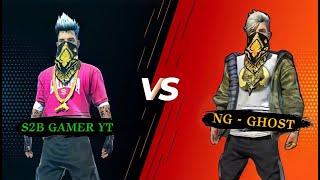 S2B GAMER - VS - NG GHOST RENDOM PLAYER CHALENGE ME 1 VS 1 CUSTOM° FF GAME PLAY ~• VIVO Y21T 