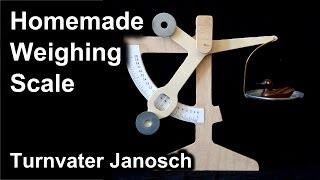 Homemade Weighing Scale - Letter scale