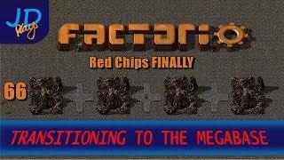 Factorio 0 16 Transitioning to the MEGABASE EP66 Red Chips FINALLY