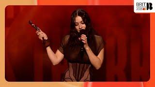 Charli XCX Wins Song Of The Year With Mastercard | The BRIT Awards 2025