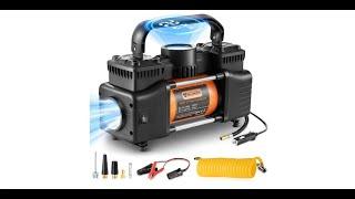 SECURIDE 12V Air Compressor Heavy Duty Pump for Car