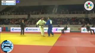 Judo Grand Slam Moscow 2012  -100kg SAYIDOV Ramziddin (UZB)-BISULTANOV (RUS)