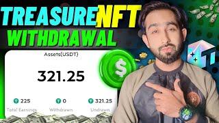 Treasure NFT Earning $200 withdrawal on Binance !