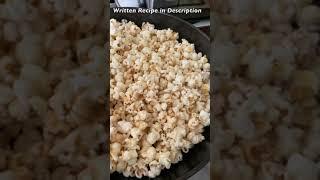 How to make Sweet Popcorn at Home | Easy Snack Recipe