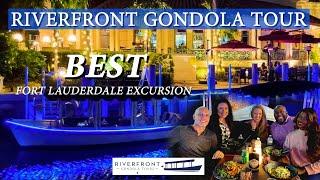 Riverfront GONDOLA TOUR in Fort Lauderdale, The Venice of America | Private Boat Tour