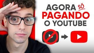 Nova estratégia do YouTube pode aumentar a monetização, mas com um preço..