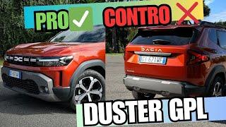 COMPLETO e CONCRETO: Dacia Duster 2024 a GPL | PRO 🟢 e CONTRO 