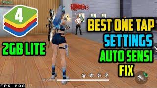 Bluestacks 4 old Version Best One tap Settings | Bluestacks 4 Auto Sensitivity Problem Fix 2023