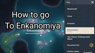 How To Unlock Enkanomia! Activate Quest