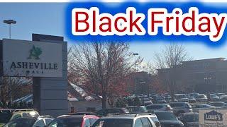 Black Friday at the mall, Asheville