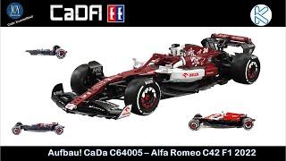 Cada lässt die Muskeln spielen! Lizensierter F1 Alfa Romeo C42 im Aufbau! Cada - C64005w