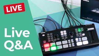  Live Demo of the OSEE GoStream Deck Livestreaming Switcher!