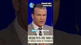 Pete Hegseth exposes his extreme views on the U.S.