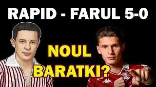 Rapid - Farul 5-0. Victorie pe Giulesti si debut de vis pentru Alex Dobre