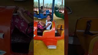 Adhya at fun world part 1 #funworld #shorts #kidsrides