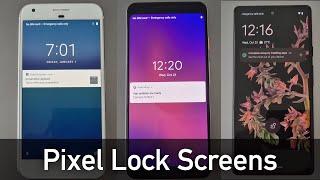 Android 7.1 - 15 Lock Screen UIs (Pixel)