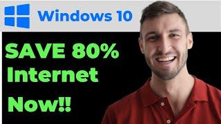 HOW TO STOP BACKGROUND DATA CONSUMPTION ON WINDOWS 10 | How To Save Internet Data In Windows 10