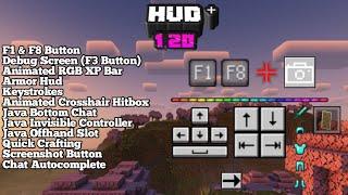 HUD+ MCPE 1.20