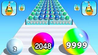 MODE TERSUSAH DI BALL RUN 2048 - MERGE NUMBER #shorts #mergenumber #Dimzet