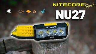 The First Headlamp With Multi Color Temperatures! Nitecore NU27 Full Review!