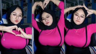 pink memang menggoda | pesona hijab tobrut idaman 