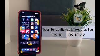 Top 16 Jailbreak Tweaks for iOS 16 - iOS 16.7.2 (Cydia & Sileo)