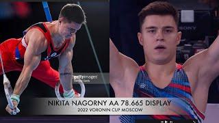 NIKITA NAGORNY   2022 VORONIN CUP| AA 78.665  Display |  | WHAT WENT WRONG WITH NIKITA ???!!!