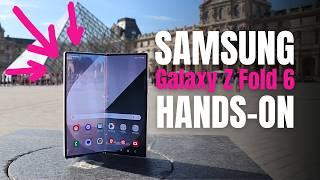 Samsung Galaxy Z Fold 6 Hands-On | smart new design, lots of AI