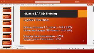 SAP SD Delivery Document LF & TAN controls OVLK 0VLP| Sivan's SAP SD Training