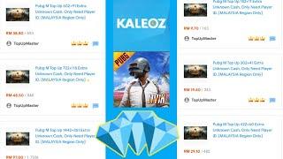 TOPUP UC Pubg Mobile Murah hanya di Kaleoz