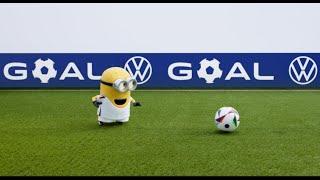 Volkswagen Special Models Goal presented by the DFB team featuring the Minions from Despicable Me 4