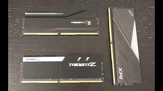 gskill trident z5 rgb 16g*2 6000c36 ddr5開箱 - f5-6000u3636e16gx2-tz5rk - samsung die