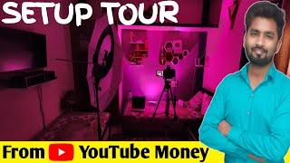 From YouTube Money  Setup Tour/ Studio Tour | Spreading Gyan