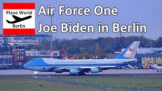 Air Force One with Joe Biden Takeoff from Berlin Airport 18/10/2024 // US President in Boeing VC-25A