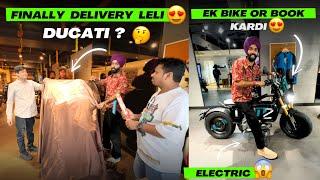 Finally Delivery leli  ek or Dream Complete ️ 30 Lakh ki Bike - DUCATI ?