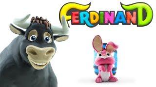 Ferdinand movie. Play doh parody. Stop motion animations. Cartoon for kids