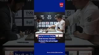 Watch: Magnus Carlsen Loses It! Slams Fist After Losing To Indian Chess Grandmaster Gukesh