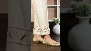 Latest trousers designs#shortsviral #youtubeshorts #design #creativity|Sara Rahman...