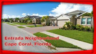 Homes for sale Cape Coral Florida Entrada Neighborhood