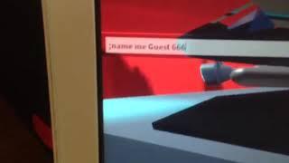 How to become guest 666 on roblox with HD Admin commands