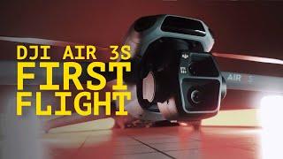 DJI Air 3S | First Flight In Strong Wind & Night Performance