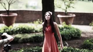 Andrea Belluso shooting 60's fashion at the castle part 2