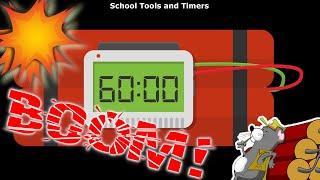 60 Minute Countdown Timer - Time Bomb! 