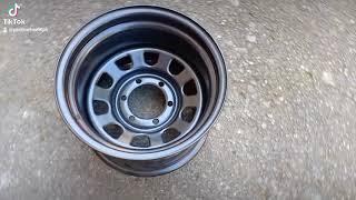 15x10 6x139.7 Offroad Steel Rims