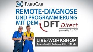 FabuCar-Live-Workshop „Remote-Diagnose und Programmierung mit dem DFT Direct"