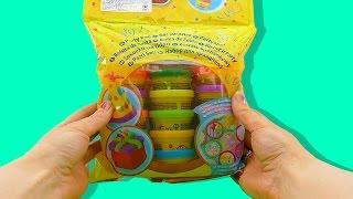 Пластилин Плей До (Play Doh) Видео для детей. Учим цвета