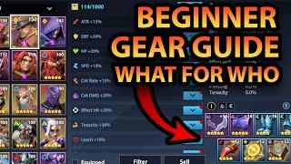 Infinite Magicraid : WHICH GEAR TO CHOSE !? BEGINNER GUIDE !