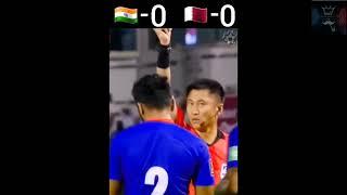 India vs Quatar 2022 fifa fifa world cup qualifiers highlights | #india #football #support