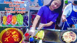 CALASIAO PANGASINAN Street Food Walking Tour | Putong Calasiao, BIBINGKA and GRILLED SEAFOODS |